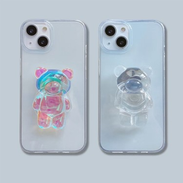 [SA169] Stand ❤️ Bear ❤️ iPhone 13 ❤️ iphone 13 Pro ❤️ iPhone 13 Promax 